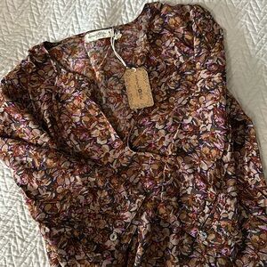 Natural Life Fall patterned Maxi dress